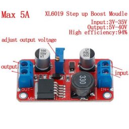 Convertisseur de tension module d'alimentation Step Up 3 3-35 v à 5v 6v 9v 12v 24 v 5a