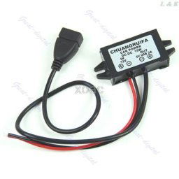 Module de convertisseur DC 12V à 5V 1PC | Adaptateur d'alimentation à sortie USB nouveau M07