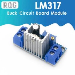 Régulateur linéaire réglable Buck LM317 DC-DC module de circuit imprimé régule la tension et