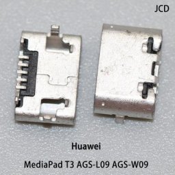 5 pièces pour Huawei MediaPad T3 AGS-L09 AGS-W09 tablette pc micro USB jack développements port