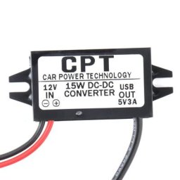 Chargeur de voiture fiable technologie d'alimentation Module convertisseur cc à Port unique 12V à