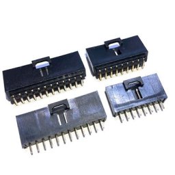 Connecteur Dupont MX2.54 avec boucle de ceinture pas 2.54MM 10 pièces broche droite/incurvée à