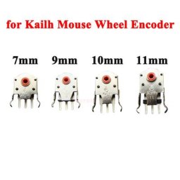 Décodeur Kailh 402 précis 7mm ~ 11mm noyau rouge souris distante roue de défilement trou de