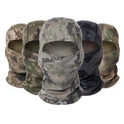 Cagoule de Camouflage tactique militaire masque complet casquette de doublure de casque de