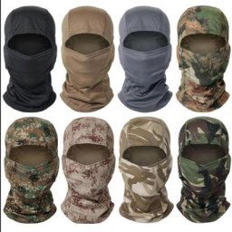 Cagoule intégrale du cou pour la chasse le cyclisme l'armée le cyclisme le casque militaire CP