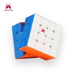 QiYi XMD Ambition-Cube Magnétique de Vitesse pour Enfant Puzzle Professionnel Design X-Man 4x4x4