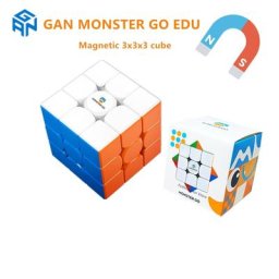 GAN Cube Monster Go EDU Magnétique 3X3x3 Vitesse cube GAN Professionnel Vitesse Magique cube GAN MG3