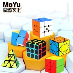 MoYu Meilong-Cube Magique Professionnel pour Enfants Miroir Spécial Puzzle de Vitesse Jouet