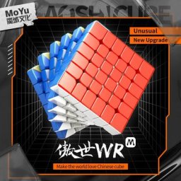 Moyu – Cube magique magnétique Aoshi WRM 6x6x6 sans autocollant jouets professionnels Puzzle