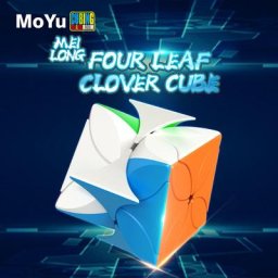 MoYu Meilong-Cube de vitesse professionnel sans autocollant pour enfants puzzle pour le jeu quatre