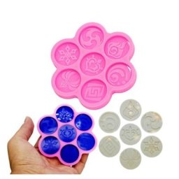 DIY Shine original Eye Accessories die ring Polymer Clay Epoxy Jewelry Making Tool cake Chocolate
