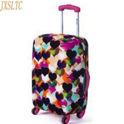 JXSLTC-Juste de Protection artificiel astique pour Sac à Bagages Valise Imprimée Accessoires de