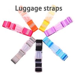 Sangles de Bagages Réglables en Nylon Accessoires de Bagages Crochets de Verrouillage de Ceinture
