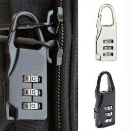 Petit Cadenas Chic de Haute Qualité Pratique pour Valise Bagages Sécurité Mot de Passe à 3
