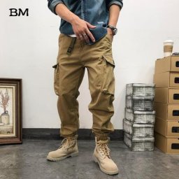 Joggeurs militaires en coton de haute qualité pour hommes Streetwear pantalon tactique mode avec