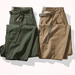 Salopette d'Extérieur Rétro de Couleur Unie pour Homme Pantalon Droit Ample Simple Délavé