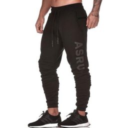 Pantalon de survêtement en coton pour homme survêtement de sport jogging fitness musculation