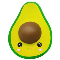 Jouet Jumbo avocat Squishy pour enfant jouet à presser doux et doux Simulation parfumé