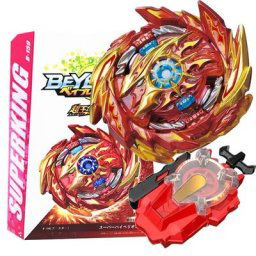 Coffret B-159 Super Hyperion Super King B159 Toupie avec lanceur d'étincelle Boîte Enfants Jouets