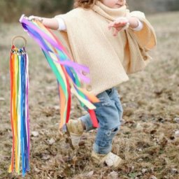 Instrument de musique pour enfants cloche bébé ruban anneau reconnaissance d'écoute Montessori jouet