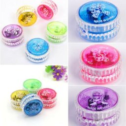 YoYo – jouet avec mécanisme d'embrayage 1 pièce jouet clignotant balle de vitesse LED cadeau