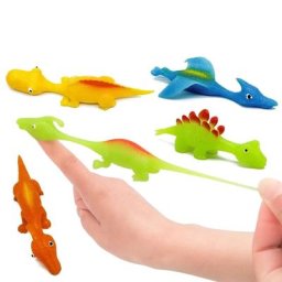 Catapulte de lancement de dinosaure jouet de décompression collant élastique jetable amusant