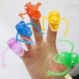 Marionnettes à Doigts Amusantes Mini Dinosaure avec Petits Doigts Jouets Gashapon Poupées