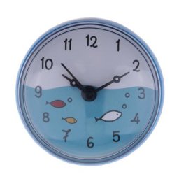 Mini ventouse étanche à l'humidité pour douche murale horloge HOClock affichage de toilette de
