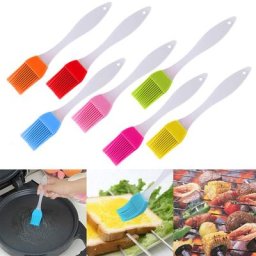 Poignée de brosse à huile en Silicone pour Barbecue pour gâteau beurre pâtisserie cuisson