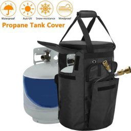 Juste de Protection Précieuse pour Bouteille de Gaz Propane Sac avec Poches Étanche à la