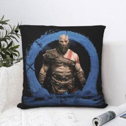 Ragnarok-Taie d'oreiller décorative pour la maison coussin de jeu Dieu de la guerre 202 ena