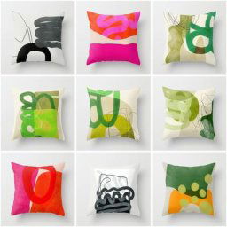 Taie d'oreiller décorative nordique pour la maison housses de coussin salon enfants géométrique