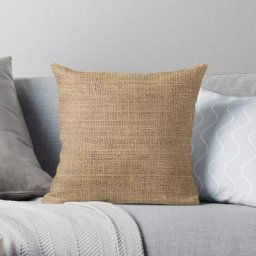 Juste de coussin en toile de jute pour canapé taie d'oreiller en polyester décoration de siège de