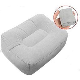 Coussin portable en polymère pour repose-pieds coussin gonflable en PVC pour la maison et