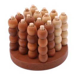 Jeu de société créatif en bois 3D pour 2 versions ultérieures casse-tête classique jouets pour