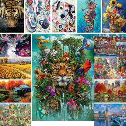 Puzzles 3D en bois en forme d'animal pour adultes et enfants jeux de société jouets interactifs