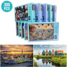 Puzzle de 300 Pièces pour Adulte Enfant et Adolescent Défi ABLE avec 300 Pièces de Puzzles et