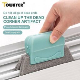 Outil de nettoyage de fenêtre multifonctionnel brosse sanitaire pour nettoyer le rebord de fenêtre