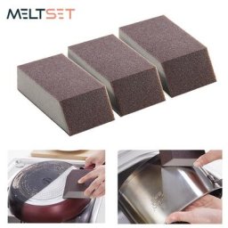 Éponge magique en mélamine émeri pour la cuisine et le bureau nettoyeur de rouille brosse à