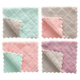 Gril de livres absorbant en microcarence ustensiles de cuisine à haute efficacité serviette de