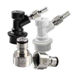 Fût à verrouillage à bille en acier inoxydable adaptateur de couremplaçant fileté FPT 5/8 kit de
