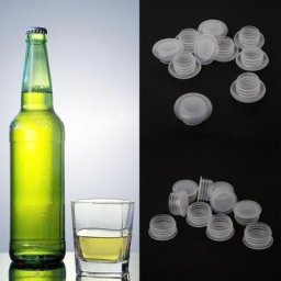 Bouchons de bière pour brassage à domicile bouchon en plastique outil de Bar de cuisine 10 pièces
