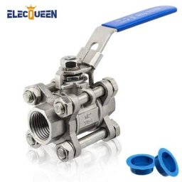 Robinet à bille entièrement sanitaire en acier inoxydable 304 1/2 BSP 1000 WOG bouilloire valeur