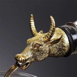 Bouchon de bouteille en alliage de zinc tête de cerf rhinocéros éléphant léopard Buffalo