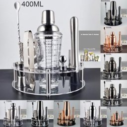 Martini – Shaker à boisson Boston en acier inoxydable outils de Bar à domicile Kit de préparation