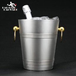 Refroidisseur de Bouteille de Vin en Acier Inoxydable Style Européen Glace Champagne Bière