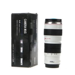 Thermos en forme d'objectif pour appareil photo Portable EF 70-200mm tasse à café 400ML 85DA