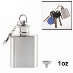 LMETJMA Mini flacon d'alcool Portable en acier inoxydable 1oz pour bouteille d'alcool bouteille de