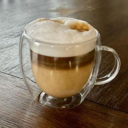 Tasse en verre à double paroi avec poignée tasse à thé et à café tasse à bière transparente