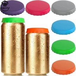 Couvercle de canette réutilisable en Silicone 1 pièce conservation des aliments frais couvercle
